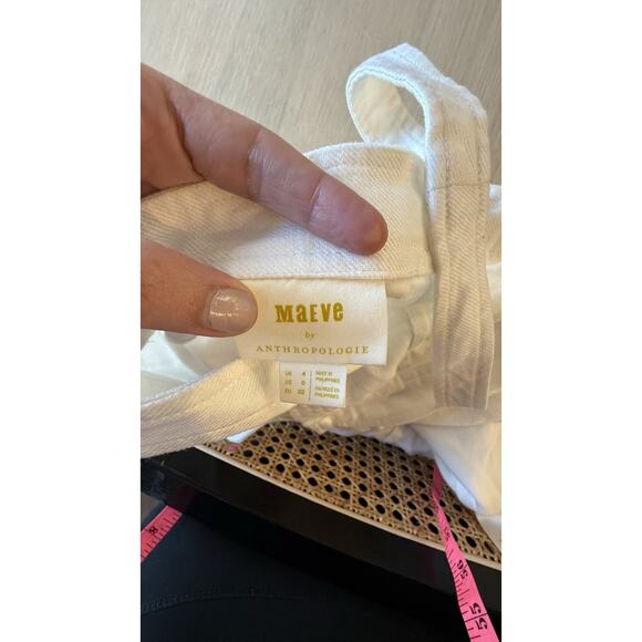 Maeve Anthropologie Squeare Neck Top Size 6 2717 - Picture 6 of 7
